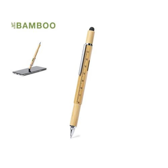 Stylo multifonctions publicitaire avec embout tactile