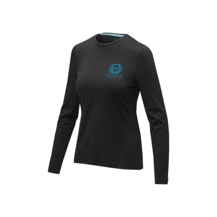 T-shirt bio manches longues femme