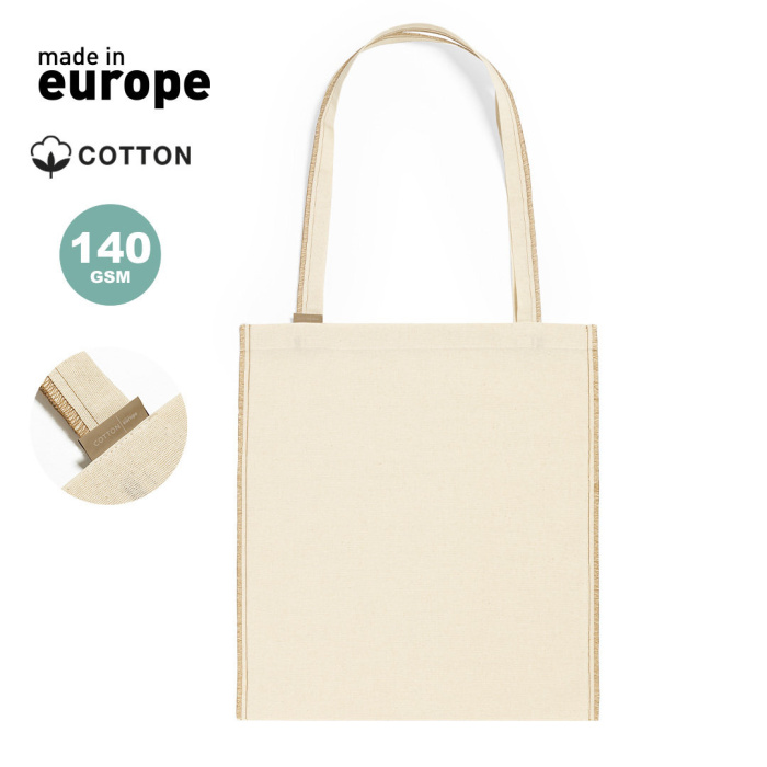 Tote bag personnalisable avec coutures visibles