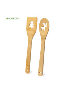 Set de cuisine de Noël en bambou
