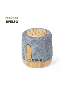 Enceinte Bluetooth en bambou et Rpet