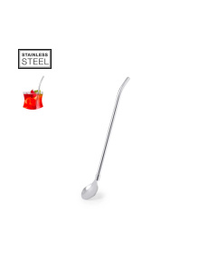 Agitateur pratique avec paille et cuillère