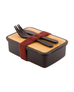 Lunch Box 500ml avec couverts personnalisés