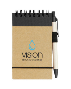 Bloc-notes A7 recyclé format A7 avec stylo