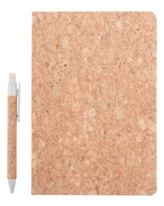 Bloc-notes en liège personnalisé