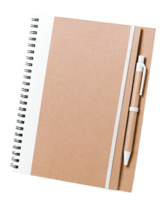 Bloc-notes personnalisé avec spirale