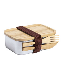 Lunch box avec couverts personnalisés