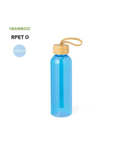 Gourde en RPET de couleur transparente 650ml