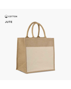 Tote bag en jute | 30 x 30 x 20 cm