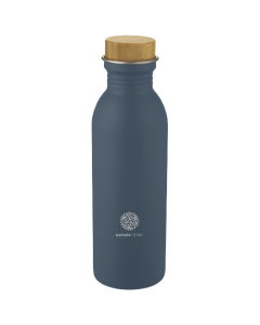 Gourde fitness 650 ml en acier inoxydable