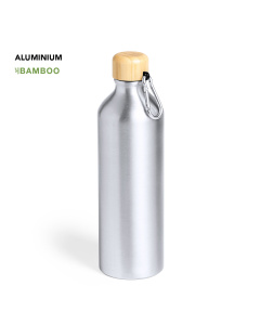 Gourde en aluminium et bambou 800ml