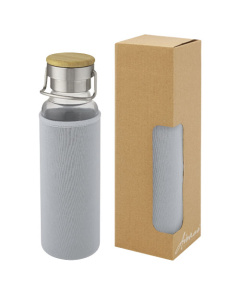 Gourde 660 ml en verre avec housse de protection en neoprene