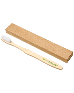 Brosse à dents en bambou personnalisable