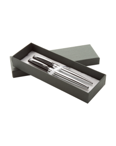 Coffret cadeau raffiné avec stylo à bille et stylo roller