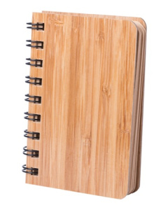 Carnet de notes en bois personnalisé