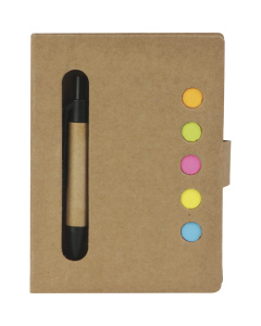Carnet de notes publicitaire en carton recyclé