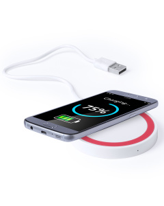 Chargeur sans fil publicitaire à induction