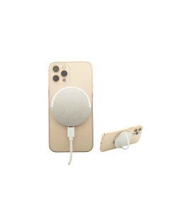 Support de téléphone adhésif avec chargeur intégré