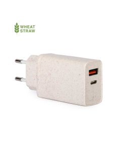 Chargeur secteur rapide USB 20W 2 en 1