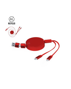 Connecteur extensible rond personnalisable par gravure laser