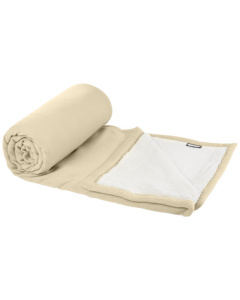 Couverture en polaire et sherpa RPET certifiée