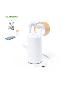 Écouteurs intra-auriculaires avec batterie externe intégrée