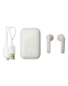 Écouteurs en paille de blé True Wireless