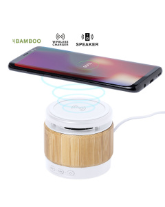 Enceinte chargeur personnalisable
