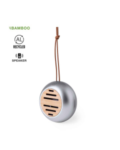 Enceinte portable en aluminium recyclé