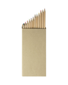 Crayons de couleurs publicitaires
