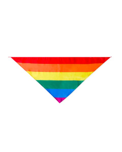 Foulard arc-en-ciel personnalisable