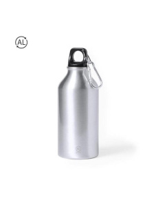Gourde publicitaire avec mousqueton 400 ml