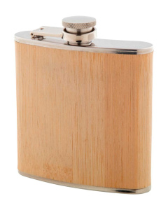 Flasque 200ml en bambou personnalisée