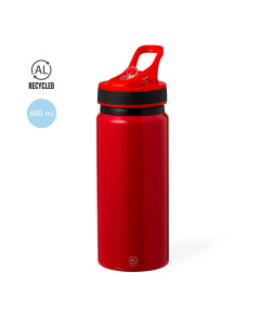Gourde 680ml avec paille et poignée de transport intégrés