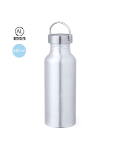 Gourde avec bouchon à vis et poignée intégrés 650ml