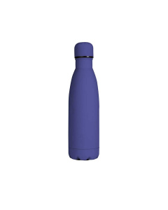 Gourde isotherme blanche avec finition gommée