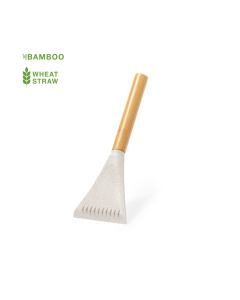 Grattoir à glace en bambou et paille de blé.