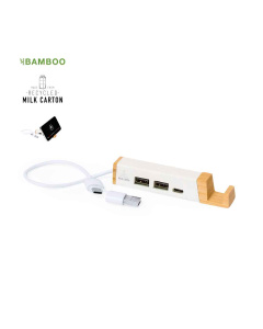 HUB USB en carton de lait recyclé