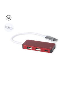 Hub usb en aluminium recyclé