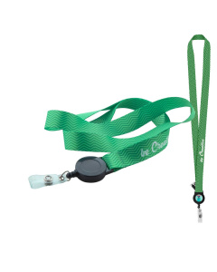 Tour de cou RPET personnalisable 20mm