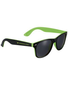 Lunettes de soleil personnalisées bicolores