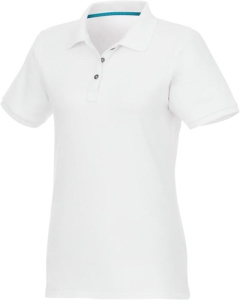 Polo bio recyclé manches courtes femme