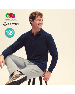Polo manches longues homme personnalisé