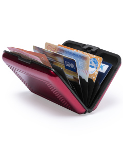 Porte-cartes publicitaire RFID