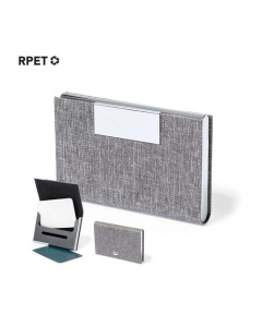 Porte-cartes en rpet publicitaire