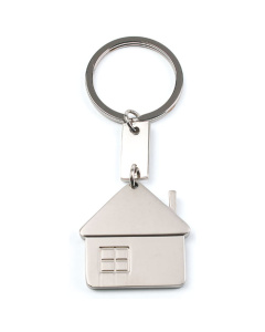 Porte-clés maison avec finition mate