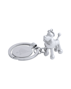 Porte-clés jeton avec chien personnalisable