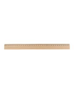 Règle publicitaire en bois de 30 cm