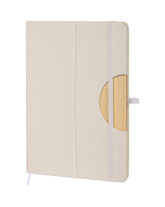 Carnet de notes en bambou avec Tag Nfc