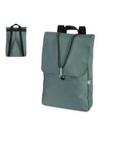 Sac à dos au design élégant avec une fermeture à mousqueton.